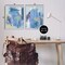 Stupell Industries Blue Abstract with Yellow 2pc Framed Giclee Wall Art Set Design by Melissa Wang